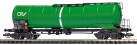 [Nákladní vozy] → [Cisternové] → [4-osé dělené s lávkou] → 33168: zelená „On Rail“