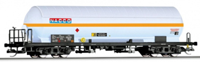 [Nákladní vozy] → [Cisternové] → [4-osé na plyn] → 501358: bílá s slunečním štítem na plyn „TotalGaz“