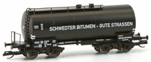 [Nákladní vozy] → [Cisternové] → [Ostatní] → 23210: kotlový vůz černý „Schwedter Bitumen“