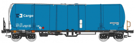 [Nkladn vozy] → [Cisternov] → [4-os s lvkou Zacns, Zacens] → 96200043: kotlov vz modr s velkm logem „D Cargo“