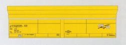 [Nákladní vozy] → [Samovýsypné] → [4-osé OOt (Wap)] → 500966: nákladní samovýsypný vůz žlutý „AKTT“