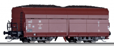 [Nákladní vozy] → [Samovýsypné] → [4-osé OOt (Wap)] → 01078 E: nákladní samovýsypný vůz červenohnědý ložený uhlím