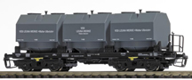 [Nákladní vozy] → [Samovýsypné] → [Ostatní] → 33536: šedý nádobový s černým rámem „LEUNA-Werke“