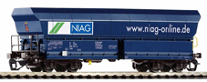 [Nákladní vozy] → [Samovýsypné] → [4-osé Falns] → 47744: nákladní samovýsypný vůz modrý „NIAG“
