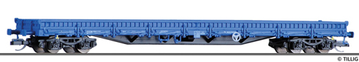 [Nákladní vozy] → [Nízkostěnné] → [4-osé Res] → 18126: nízkostěnný nákladní vůz modrý