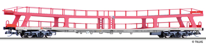 [Nkladn vozy] → [Speciln] → [Na pepravu aut] → 15052 E: erven s edm rmem „DB Autozug“