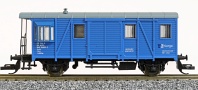 [Nákladní vozy] → [Speciální] → [2-osé služební Ds] → M1110: služební nákladní modrý s šedou střechou dle předpisu ČDC