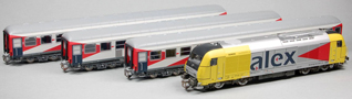 [Soupravy] → [S lokomotivou] → 21015: set vlaku ″Alex″ (Allgäu-Express)