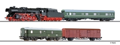 [Soupravy] → [S lokomotivou] → 01433 E: set parní lokomotivy BR 03 a tří vozů „Stückgut-Express“