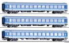 [Soupravy] &rarr;&nbsp;[Osobn�]&nbsp;&rarr;&nbsp;502729: set t�� rychl�kov�ch voz� v barevn�m schematu „InterRegio“
