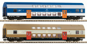 [Soupravy] &rarr;&nbsp;[Osobn�]&nbsp;&rarr;&nbsp;6290094 : set dvou patrov�ch voz� v prototypov�ch barv�ch