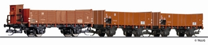 [Soupravy] → [Nákladní] → 01684: set tří otevřených nákladních vozů „Grundstoff-Industrie-Pendel 2“