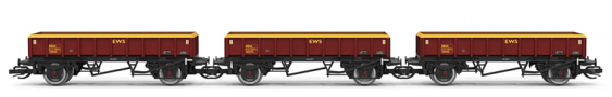 [Soupravy] → [Nkladn] → TT6051: set t otevench nkladnch voz na pepravu substrt „Coalfish“