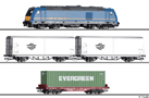[Program „Start“] → [Soupravy] → 01500: set dieselové lokomotivy „TRAXX“ a tří nákladních vozů
