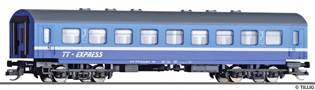 [Program „Start“] → [Osobní vozy] → 13190: osobní vůz v odstínech modré s šedou střechou 1. tř. „TT-Express“