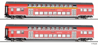[Tillig novinky 2026] &rarr;&nbsp;[Tillig novinky 2026]&nbsp;&rarr;&nbsp;01132: Reisezugwagenset �DB Regio� der DB AG, bestehend aus zwei Doppelstockwagen DBpza 780, Teil 2, Ep. VI