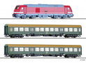 [Tillig novinky 2026] &rarr;&nbsp;[Tillig novinky 2026]&nbsp;&rarr;&nbsp;01504: Einsteiger-Set: Reisezug der DR, bestehend aus Diesellokomotive �TRAXX� und zwei Reisezugwagen 2. Kl