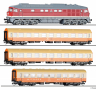 [Tillig novinky 2026] &rarr;&nbsp;[Tillig novinky 2026]&nbsp;&rarr;&nbsp;01214: Premium-Einsteiger-Set: Reisezug �St�dteexpress�der DR, bestehend aus Diesellokomotive BR 132, einem
